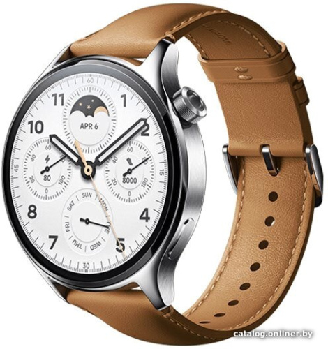 Умные часы Xiaomi Watch S1 Pro (серебристый, международная версия) фото 3
