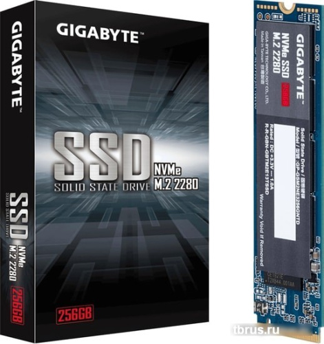 SSD Gigabyte NVMe 256GB GP-GSM2NE3256GNTD фото 6