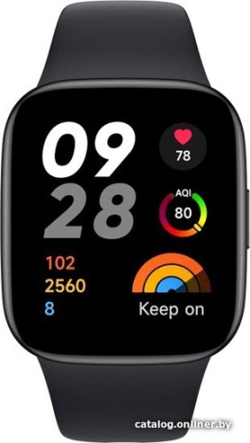 Умные часы Xiaomi Redmi Watch 3 Active (черный, международная версия) фото 3