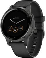 Умные часы Garmin Vivoactive 4s (черный/серый)