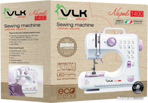 Швейная машина VLK Napoli 1400 фото 5