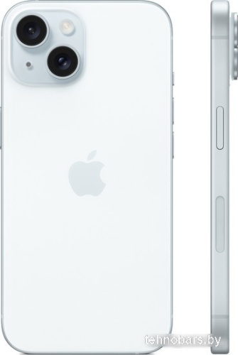 Смартфон Apple iPhone 15 Dual SIM 128GB (голубой) фото 4