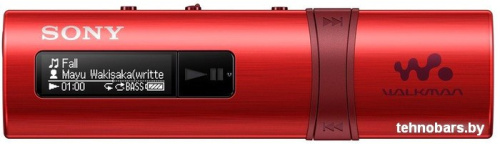 MP3 плеер Sony NWZ-B183F 4GB (красный) фото 3