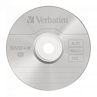 DVD+R диск Verbatim 4.7Gb 16x DLP Matt Silver по 50 шт. CakeBox 043550