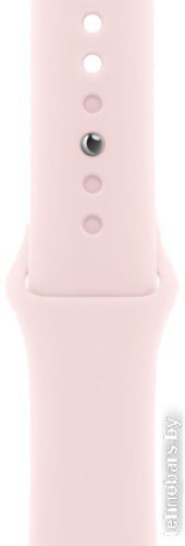 Умные часы Apple Watch Series 9 41 мм (алюминиевый корпус, розовый/розовый, спортивный силиконовый ремешок M/L) фото 5