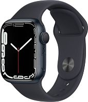 Apple Watch Series 7 41 мм (темная ночь/темная ночь спортивный)