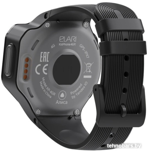 Умные часы Elari KidPhone 4GR (черный) фото 5