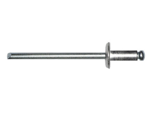 Заклепка вытяжная 4.0х8 мм алюминий/сталь, цинк (50 шт в зип-локе) STARFIX