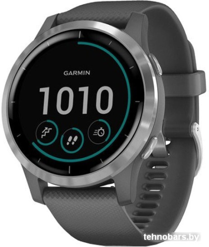 Умные часы Garmin Vivoactive 4 (серый/серебристый) фото 3