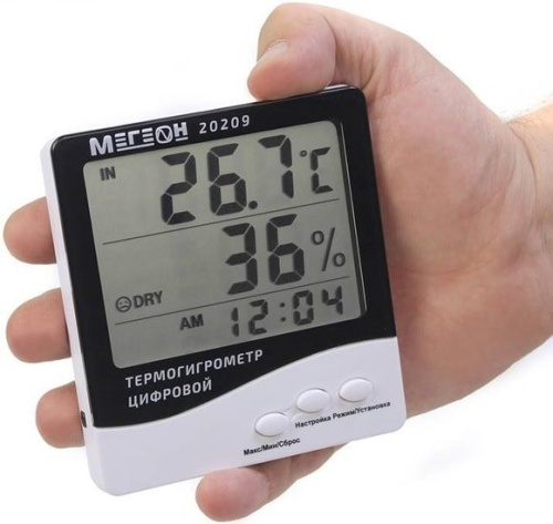 Термогигрометр Мегеон 20209 фото 5
