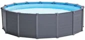 Каркасный бассейн Intex Graphite Gray Panel 26384 (478х124)