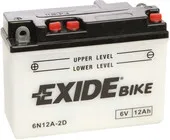 Мотоциклетный аккумулятор Exide 6N12A-2D (12 А·ч)