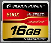 Карта памяти Silicon-Power 600X Professional CompactFlash 16 Гб (SP016GBCFC600V10)