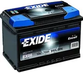 Автомобильный аккумулятор Exide Excell EB456 (45 А/ч)