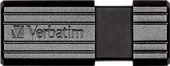 USB Flash Verbatim PinStripe черный 16 Гб (49063)