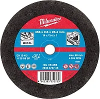 Отрезной диск Milwaukee 4932451505