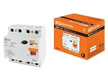Устройство защитного отключения ВД1-63 4Р 50А 30мА TDM (SQ0203-0041)