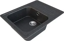 Кухонная мойка Гамма Гранит Granite-05 (черный)