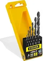 Набор сверл Stayer 29602-H6 (6 шт)