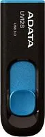 USB Flash A-Data DashDrive UV128 Black/Blue 64GB (AUV128-64G-RBE)