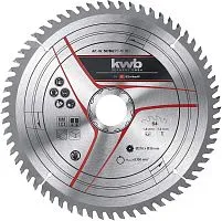 49587862 Диск пильный 210x30x1,8 мм, 64 зуба, для дерева, KWB