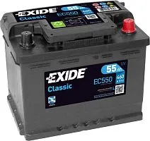 Автомобильный аккумулятор Exide Classic EC550 (55 А/ч)