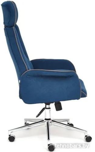 Кресло TetChair Charm (флок, синий) фото 5