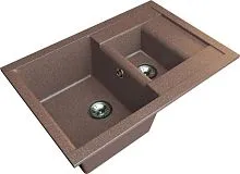 Кухонная мойка Гамма Гранит Granite-10 (терракот)