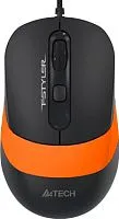 Мышь A4Tech Fstyler FM10 (черный/оранжевый)