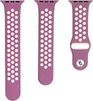 Ремешок Evolution AW40-SP01 для Apple Watch 38/40 мм (light purple/bright pink)