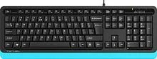 Клавиатура A4Tech Fstyler FKS10 (черный/синий)