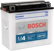 Мотоциклетный аккумулятор Bosch M4 YB18L-A 518 015 018 (18 А·ч)