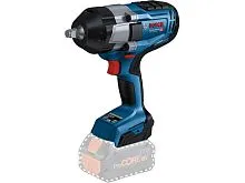 Аккум. ударный гайковерт BOSCH GDS 18V-1000 в кор. (18.0 В, БЕЗ АККУМУЛЯТОРА, посадочн. квадрат 1/2 ", 1000 Нм, вес 1.6 кг) (06019J8300)