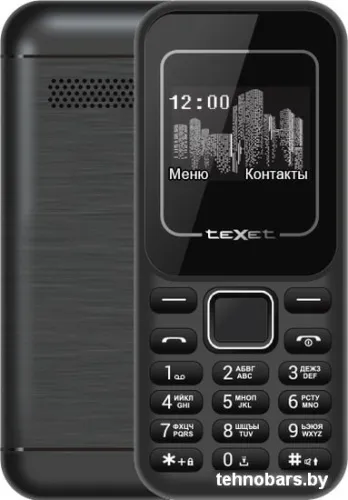Мобильный телефон TeXet TM-120 (черный) фото 3