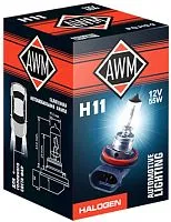 Галогенная лампа AWM H11 12V 55W PGJ19-2 1шт