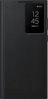Samsung Smart Clear View Cover для S22 Ultra (черный)