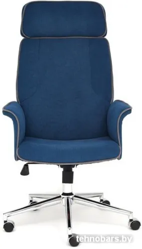 Кресло TetChair Charm (флок, синий) фото 4