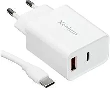 Сетевое зарядное Xenium X252 (белый)