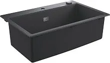 Кухонная мойка Grohe K700 80-C 78/51 1.0 31652AP0 (черный гранит)