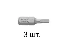 Насадка с шестигр. хв. Is 1,5  25мм   (3 шт) 2607001716