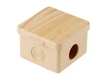 Коробка распаячная ОП 65х65х50мм, сосна, 4 мембр. вх. IP54 ЮПИТЕР JP7113-10