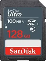 Карта памяти SanDisk Ultra SDXC SDSDUNR-128G-GN3IN 128GB
