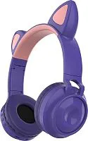 Наушники QUMO Party Cat 32304 (фиолетовый)