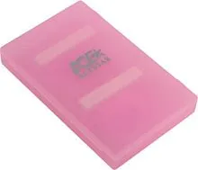 Бокс для накопителей 2.5" AgeStar 3UBCP1-6G (розовый)
