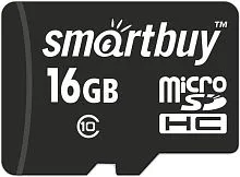 Карта памяти Smart Buy microSDHC SB16GBSDCL10-00LE 16GB