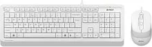 Клавиатура + мышь A4Tech Fstyler F1010 (белый/серый)