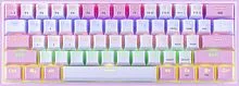 Клавиатура Redragon Fizz (розоый/белый)