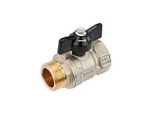 Кран шаровый 3/4" стандарт нар.-вн. бабочка General Fittings 7S00M2N050500A