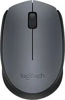 Мышь Logitech M170 Wireless Mouse Gray/Black [910-004642]
