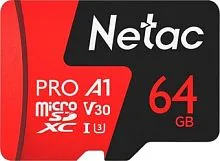 Карта памяти Netac P500 Extreme Pro 64GB NT02P500PRO-064G-S